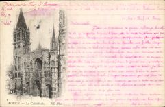 CPA Rouen La Cathedrale