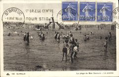 CPA St Malo La Plage de Bon Secours La piscine
