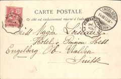 POSTAL Royan Nouvlle de la VENDIMIA lanzado
