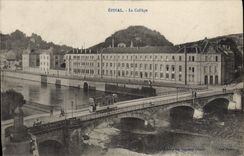 VINTAGE POSTCARD Epinal the College