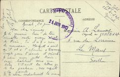 VINTAGE POSTCARD Epinal the College