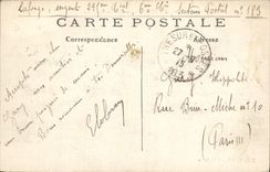 POSTAL de la VENDIMIA vista hacia Saintines