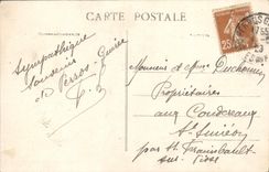 CPA Tregastel Les Hotels et Villas de la Plage vus du Petit Gouffre
