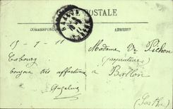 VINTAGE POSTCARD Cabourg the Large Hotel and the Dam