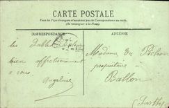 POSTAL de la VENDIMIA Sables d'Olonne el casino y la terraza