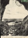 VINTAGE POSTCARD Env Of Pouliguen Caves of Korigans