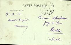 VINTAGE POSTCARD Env Of Pouliguen Caves of Korigans