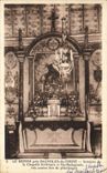 CPA Le Bezier Pres Bagnoles de L'Orne Interieur de la chapelle St Ortaire et Ste RAdegonde tres ancien lieu pelerinage