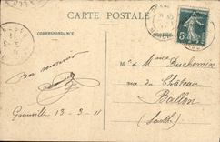 CPA Granville Rue du Port