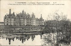 CPA Chambord Le Chateau Facade septentrionale