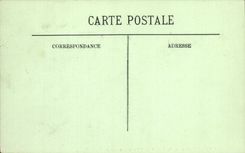 VINTAGE POSTCARD Lunar Saint Separates It Night effect On the Guard Guerin Cachet Horseshoe