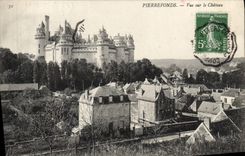 CPA Pierrefonds Vue Sur la Chateau