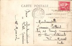 VINTAGE POSTCARD Chalus the Tower of the Fort