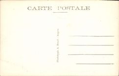 VINTAGE POSTCARD Pouliguen Fishing with shrimps and shells