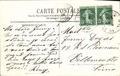 VINTAGE POSTCARD Le Havre Provence fixes Bateau cig of it