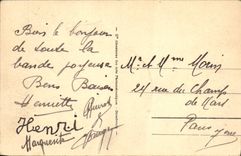 VINTAGE POSTCARD Chatelaillon cliffs of Boucholeurs