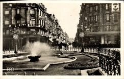 CPM Orleans Place de la Gare et Rue de la Republique