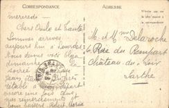 VINTAGE POSTCARD Heavy the Procession with the Esplanade