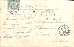 CPA Souvenir des Fetes de Charite 1906 Parthenay Folklore