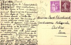 VINTAGE POSTCARD Paris the Bridge D' Arcole And the Town hall