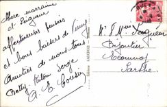 VINTAGE POSTCARD Vimy the Canadian memorial Militaria