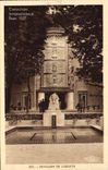 VINTAGE POSTCARD International exhibition Paris 1937 House Of Egypt