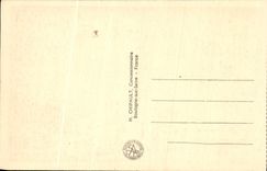 VINTAGE POSTCARD International exhibition Paris 1937 Overall picture catch of the Eiffel Tower