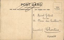 Fila putrefacta de Londres de la POSTAL de la VENDIMIA