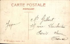 VINTAGE POSTCARD Waterloo Monument Of the French