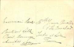 VINTAGE POSTCARD Turned the Cathedral