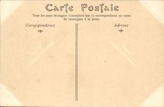 VINTAGE POSTCARD Museum Of Middle-class Versailles the catch of the town hall the bridge of Arcole