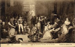 VINTAGE POSTCARD Muller Call Of the Last Victims Of Versailles Terror