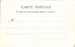 VINTAGE POSTCARD Park Of Versailles View Of the Green Carpet And the Palate