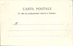 VINTAGE POSTCARD Park Of Versailles the Colonnade Details