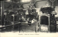 VINTAGE POSTCARD Versailles Museum Of the Trianon Cars