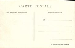 VINTAGE POSTCARD Versailles Museum Of the Trianon Cars