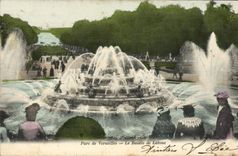 CPA Parc De Versailles Le Bassin De Latone