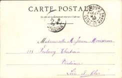 VINTAGE POSTCARD Surroundings Of Paris the Rock Which Cries Drill Of Fontainebteau