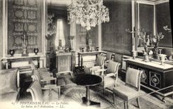 CPA Fontainebleau Le Palais Le salon de l'abdication