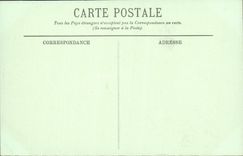 VINTAGE POSTCARD Fontainebleau the Castle Seen from Of the Floor