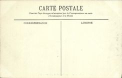 VINTAGE POSTCARD Fontainebleau the Palate the Gate Of the Baptistry