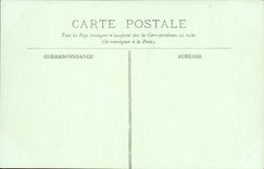 VINTAGE POSTCARD Fontainebleau the Drill Entered Of the Cave D' Augas