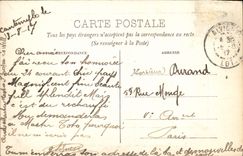 VINTAGE POSTCARD Living room Of the Independent Artists Despeyroux the Dordogne under Castelnau