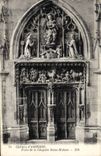 CPA Chateau D'Amboise Porte De La Chapelle Saint Hubert Cachet Bonneterie Mercier Amboise