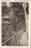 CPA Environs D'Annecy Gorges du Fier A l'entree des gorges Le bois du poete