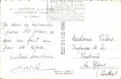 CPM Chateaux Azay Le Rideau Le chateau