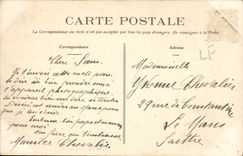 CPA Angers Le Chateau Cote Nord