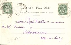 VINTAGE POSTCARD Areches View