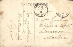 VINTAGE POSTCARD Aberwrach the Port One Day Of Regattas Boats