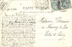 CPA D'Auvergne Enfants Folklore